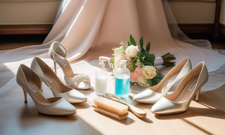 découvrez des astuces pratiques pour nettoyer facilement vos chaussures de mariage et leur redonner tout leur éclat. suivez nos conseils pour préserver la beauté de vos souliers spéciaux et les garder comme neufs, même après le grand jour.