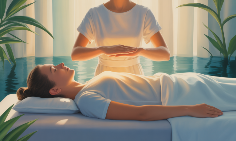 Les bienfaits du Reiki : soin énergétique en douceur 10 découvrez les bienfaits du reiki, une méthode de soin énergétique douce qui favorise la détente, réduit le stress et contribue à l’équilibre intérieur du corps et de l’esprit.
