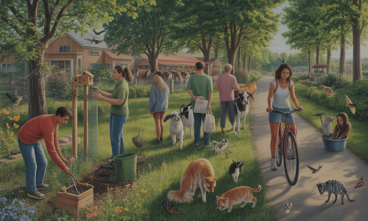 Les gestes écolo pour une vie avec animaux 1 découvrez des gestes écolo simples et efficaces pour vivre harmonieusement avec vos animaux tout en respectant l'environnement.