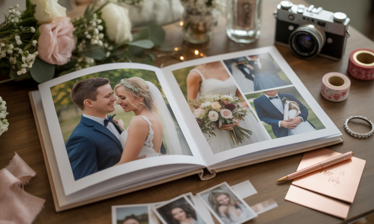découvrez nos astuces pour créer un livre photo de mariage unique et mémorable, qui capture parfaitement les émotions de votre grand jour.